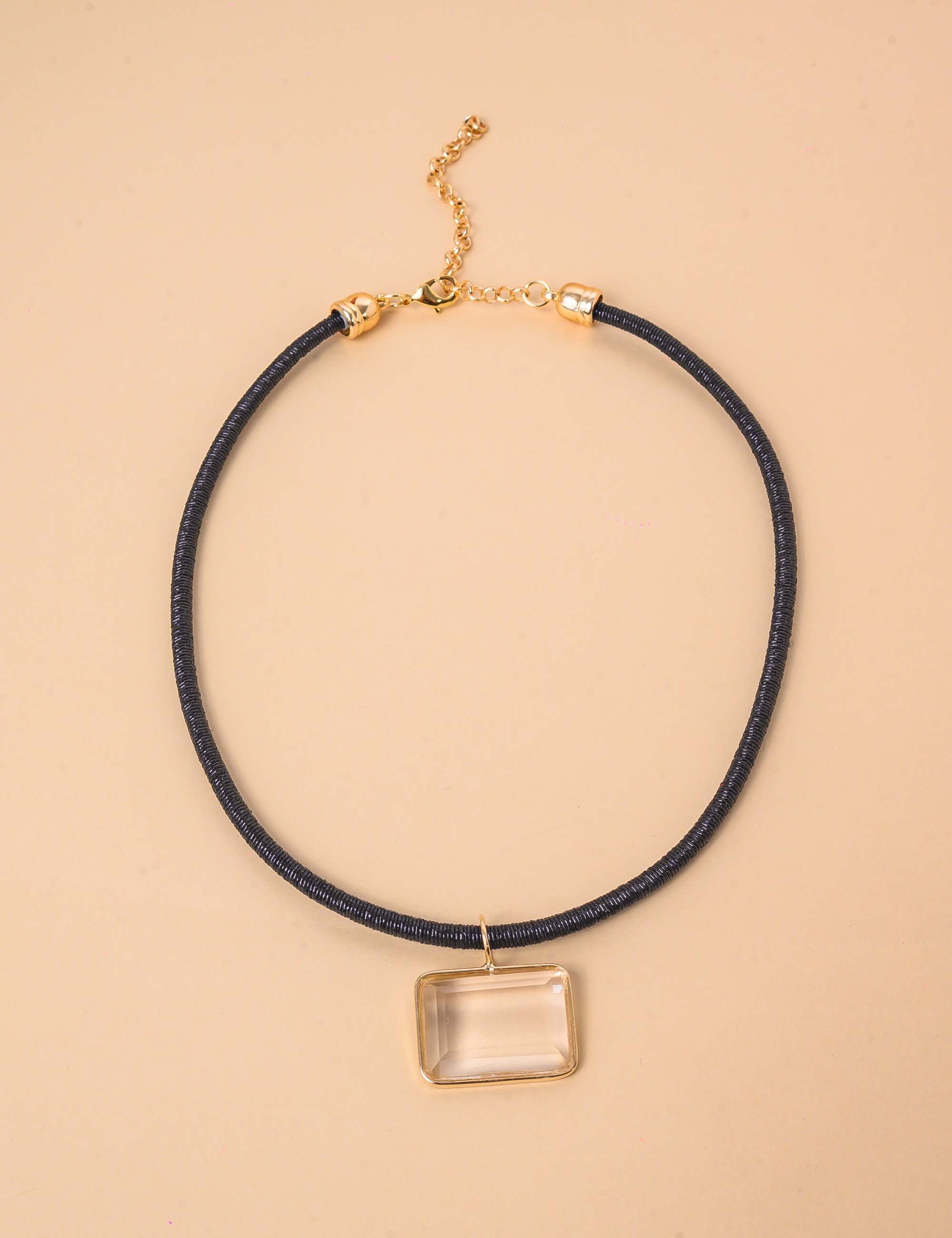 COLAR PINGENTE CRISTAL - CO29313VO01