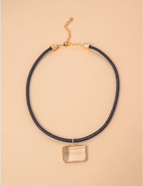 COLAR PINGENTE CRISTAL - CO29313VO01