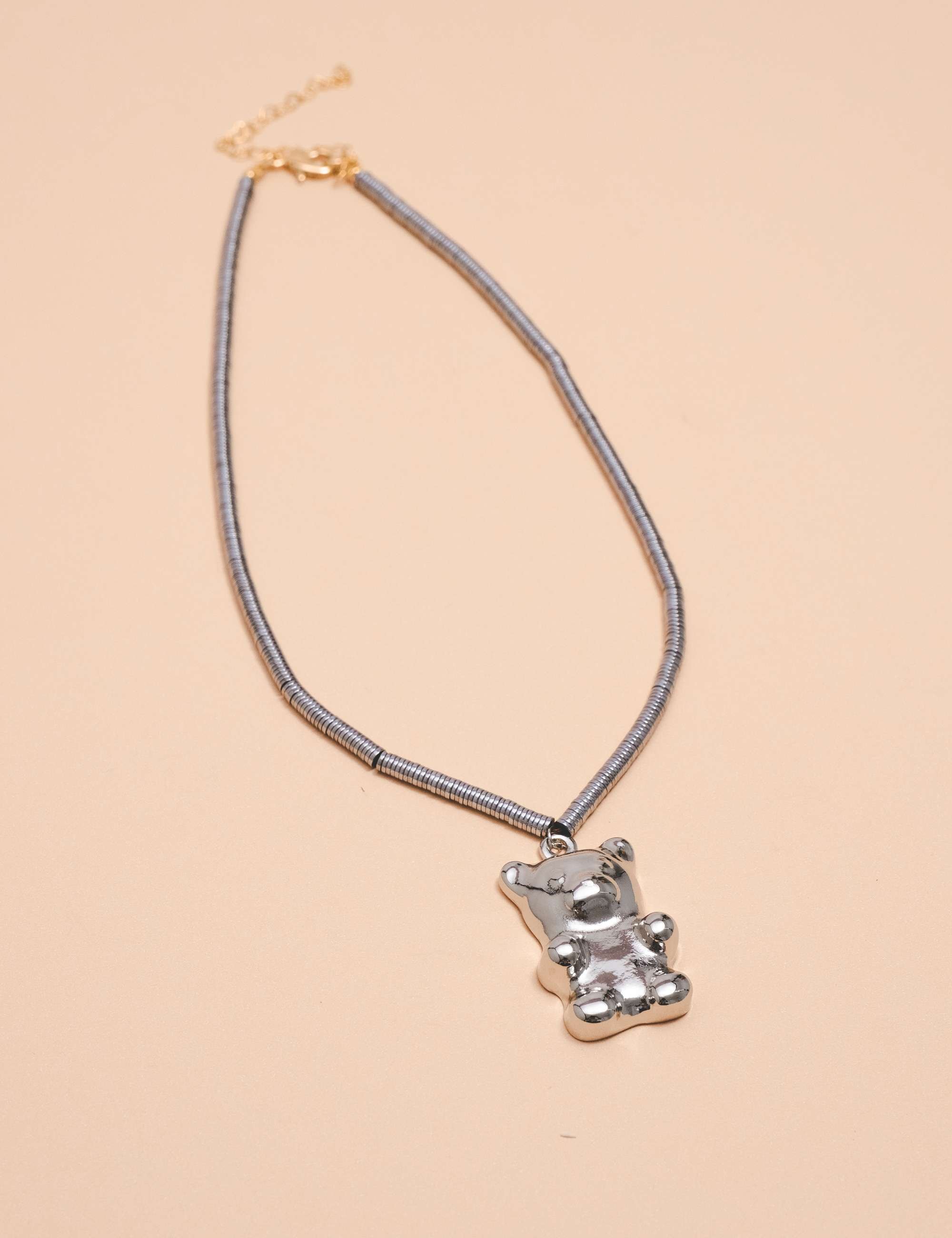 Colar Teddy Silver - CO2929VO04