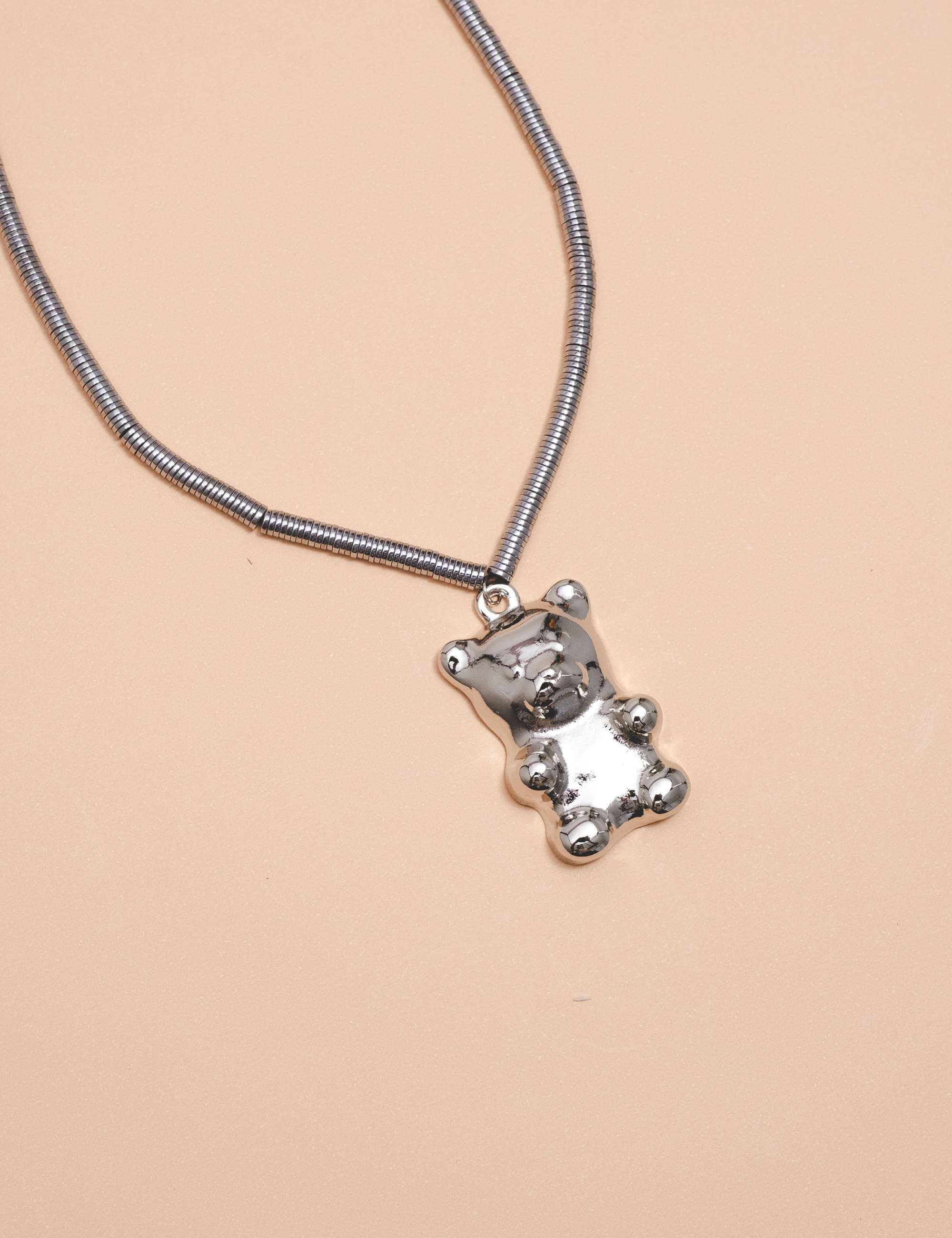 Colar Teddy Silver - CO2929VO04