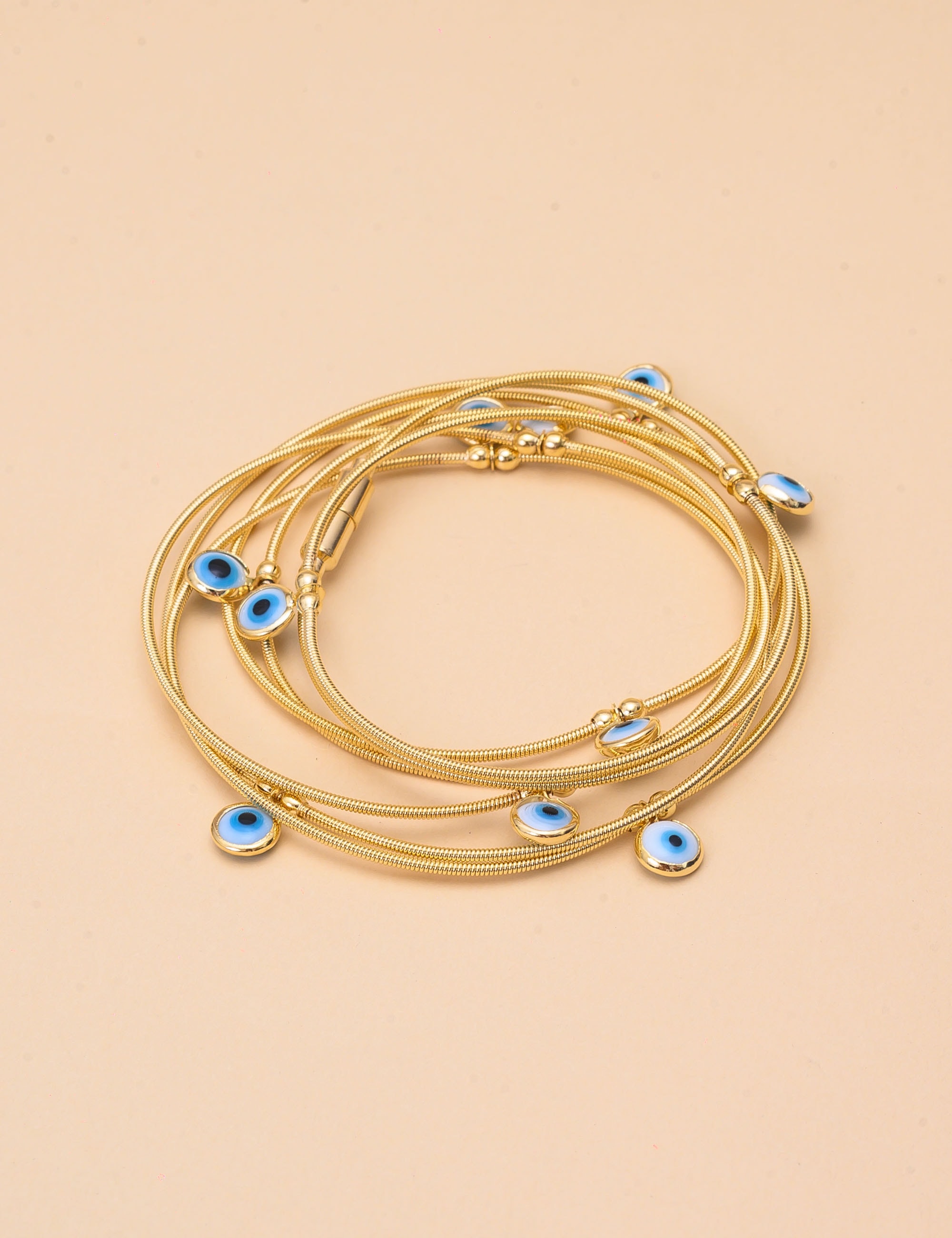 CORDA DE VIOLÃO COM PINGENTE DE OLHO GREGO - PU29079VO01