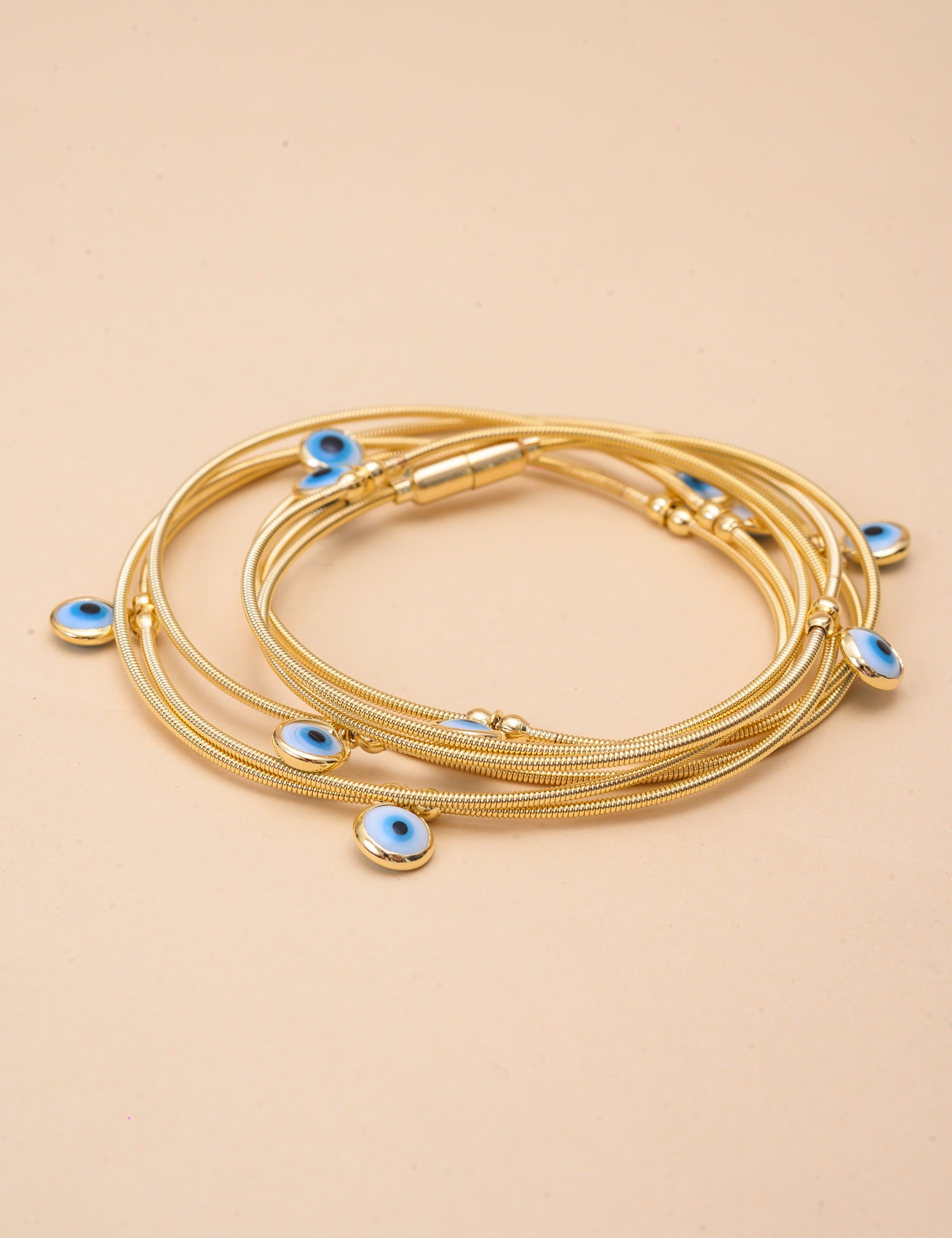 CORDA DE VIOLÃO COM PINGENTE DE OLHO GREGO - PU29079VO01