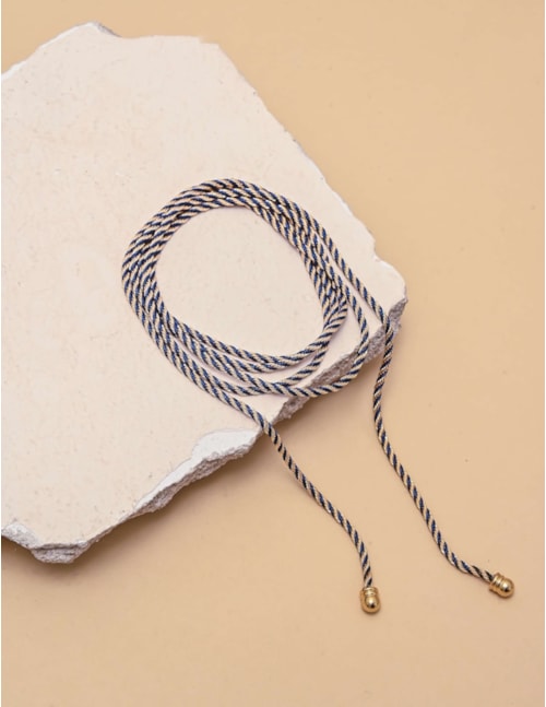 CORDÃO MARROQUINO AZUL ESCURO - CO0122VO034