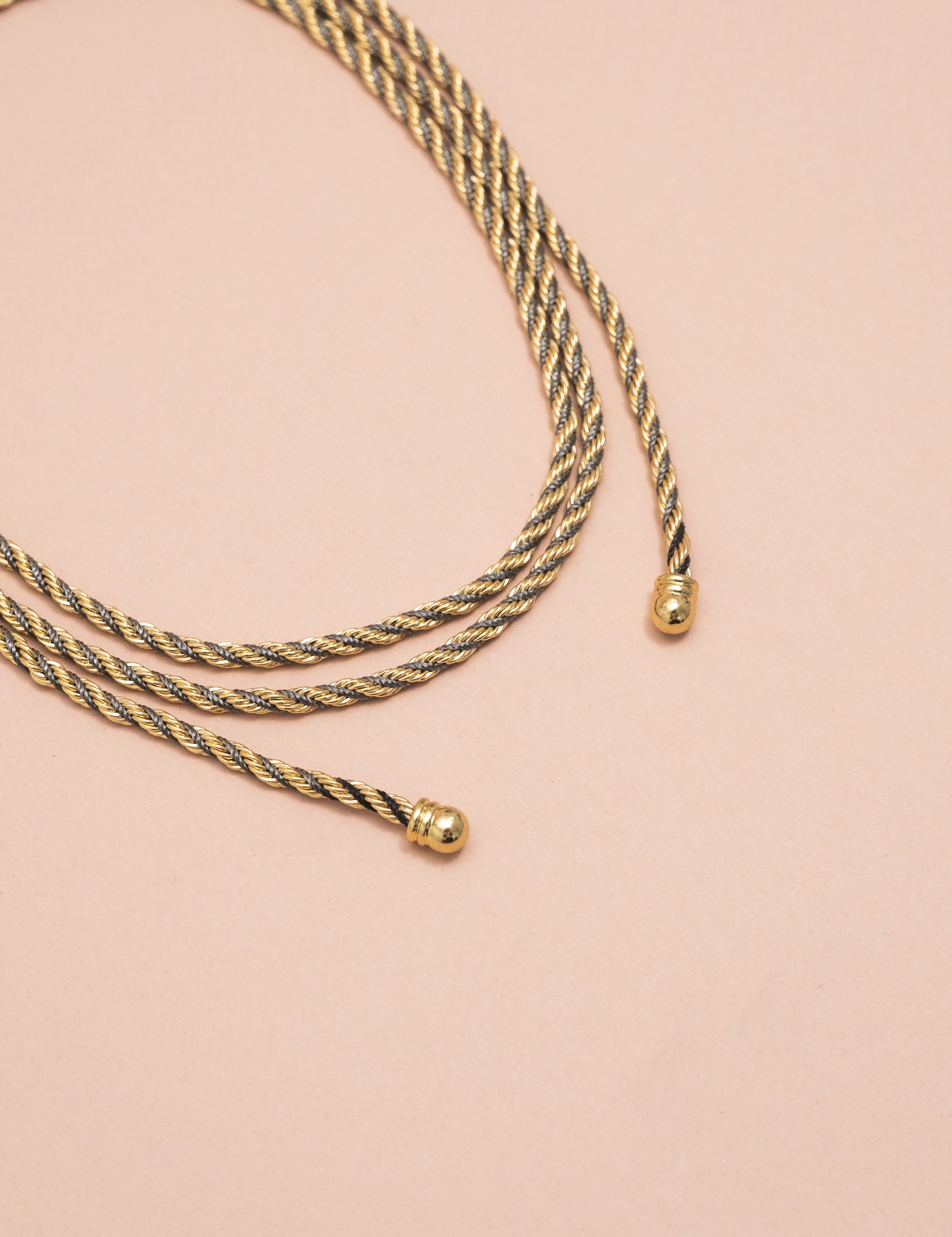 CORDÃO MARROQUINO CINZA - CO0122VO13