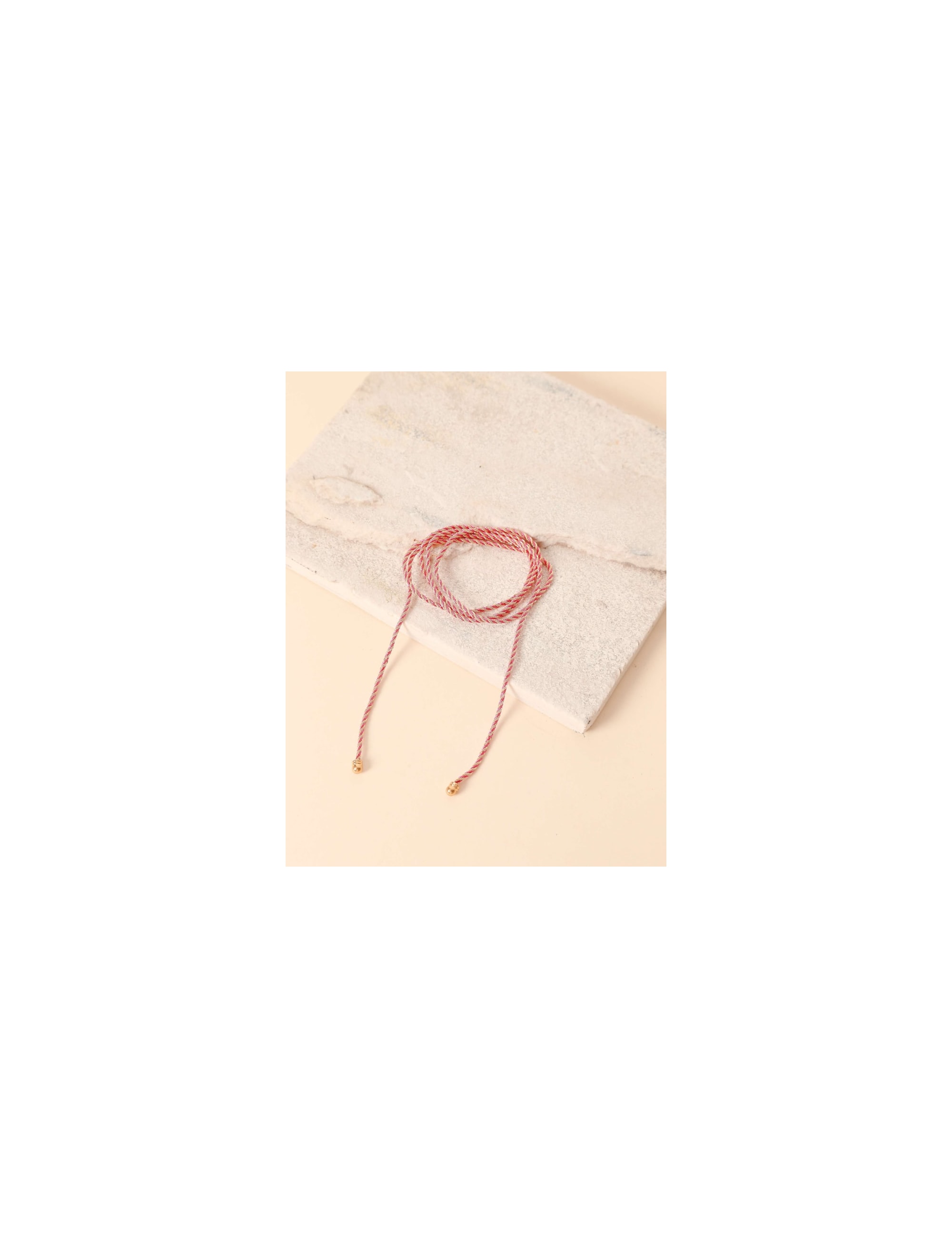 CORDÃO MARROQUINO ROSA BEBÊ - CO0122VO04