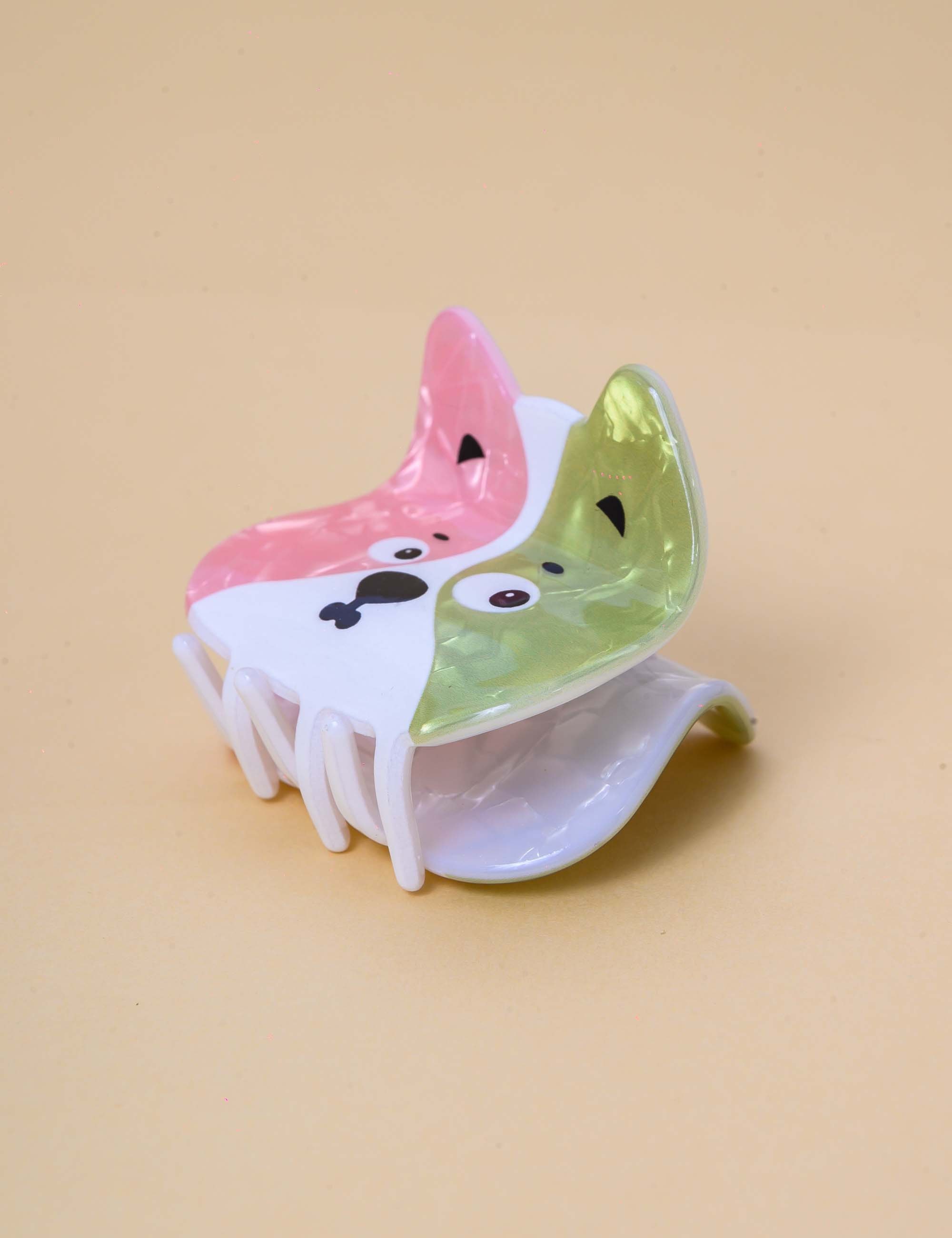 PRESILHA CACHORRINHO ROSA E VERDE - PR2925VO06