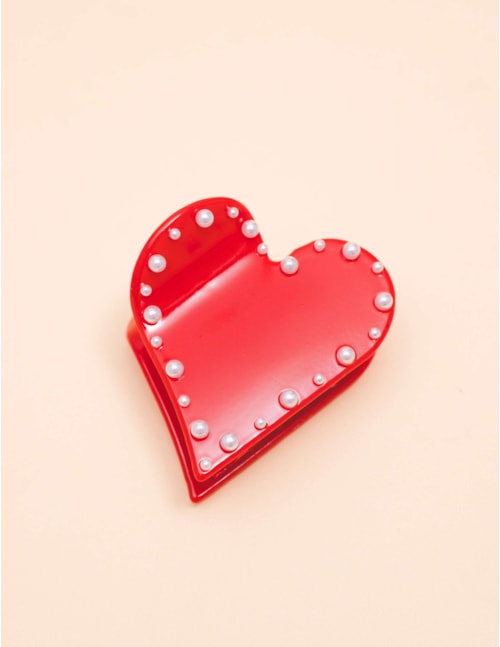 PRESILHA HEART RED - PR2159VO03