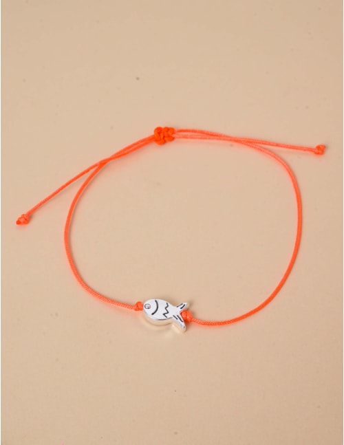 PULSEIRA FIO LARANJA PEIXE - PU29063VO08