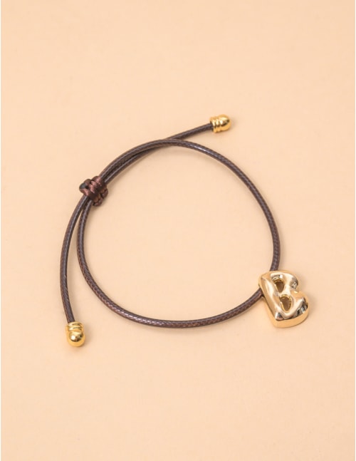 PULSEIRA FIO PINGENTE B MARROM - PU29045VO01
