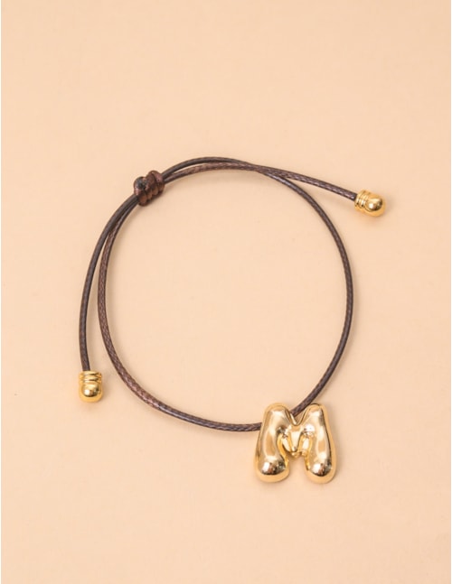 PULSEIRA FIO PINGENTE M MARROM - PU29045VO03