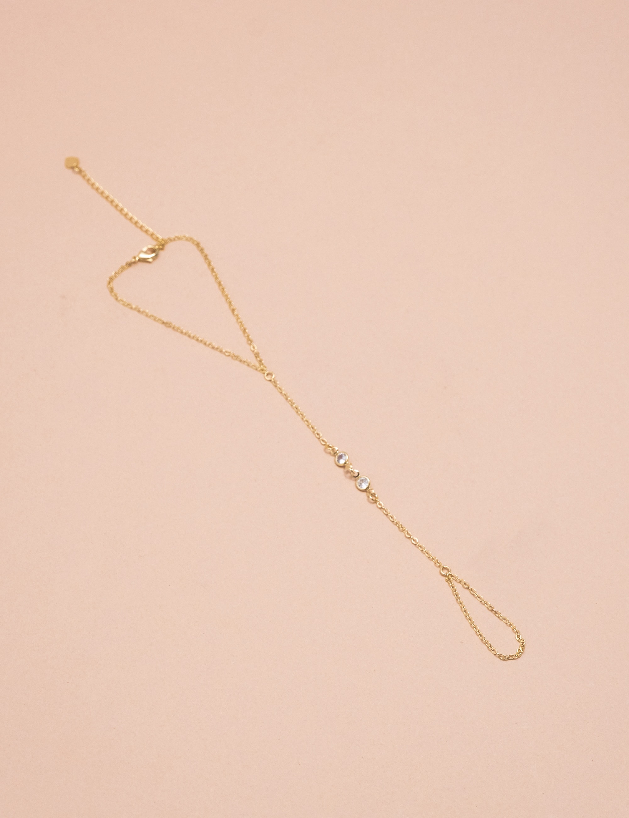 PULSEIRA MÃO OURO CRISTAL - PU29025VO03