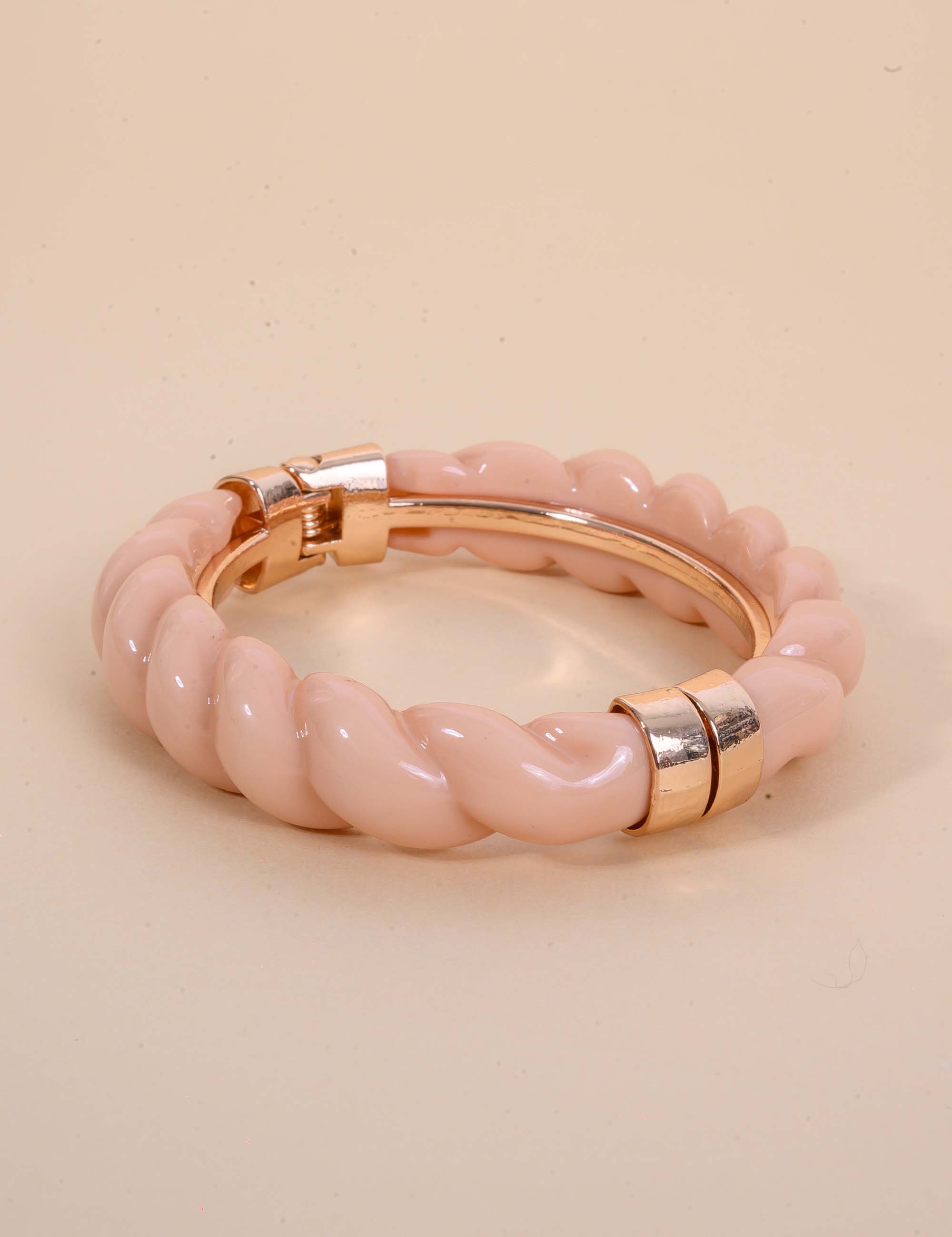 PULSEIRA OURO RESINA NUDE - PU29071VO26