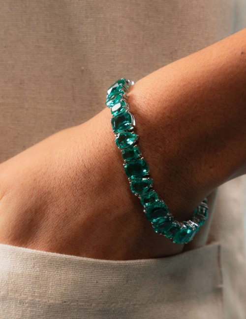 PULSEIRA RIVIERA ZIRCONIA VERDE - PU1010VO04