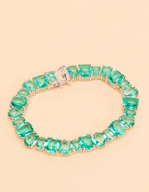 PULSEIRA RIVIERA ZIRCONIA VERDE - PU1010VO04