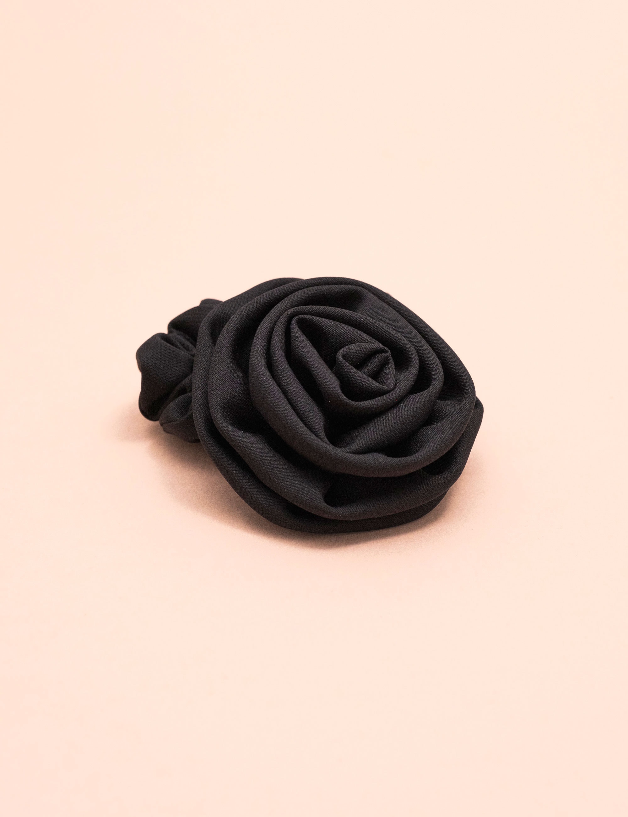 SCRUNCHIE FLOR BLACK - SC2902VO02