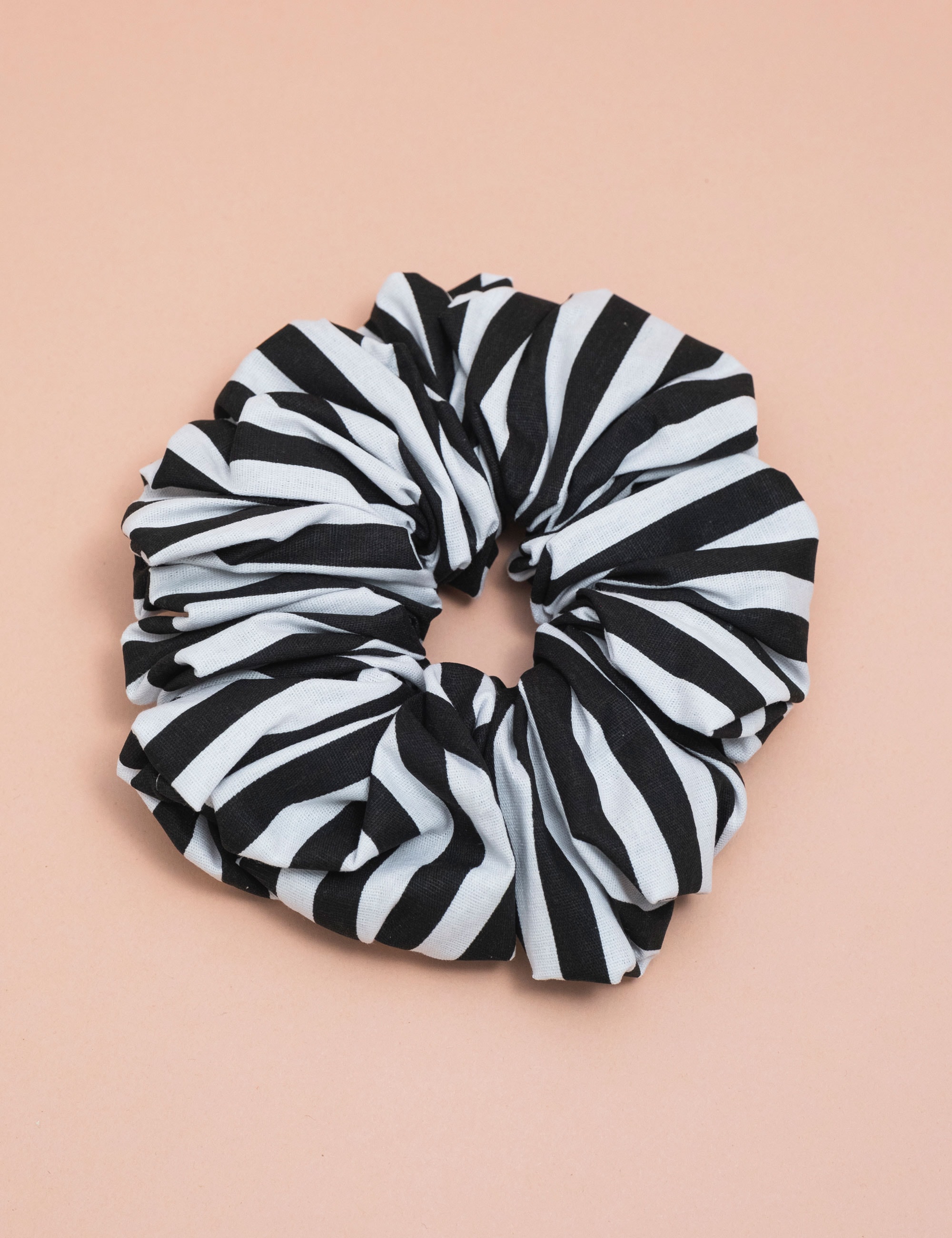 SCRUNCHIE LISTRA BLACK - SC2900VO03